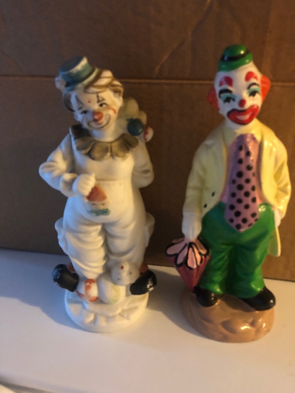 Vintage Clown figures